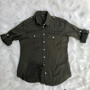 Banana Republic Women's Long Sleeve Shirt Sz Sm